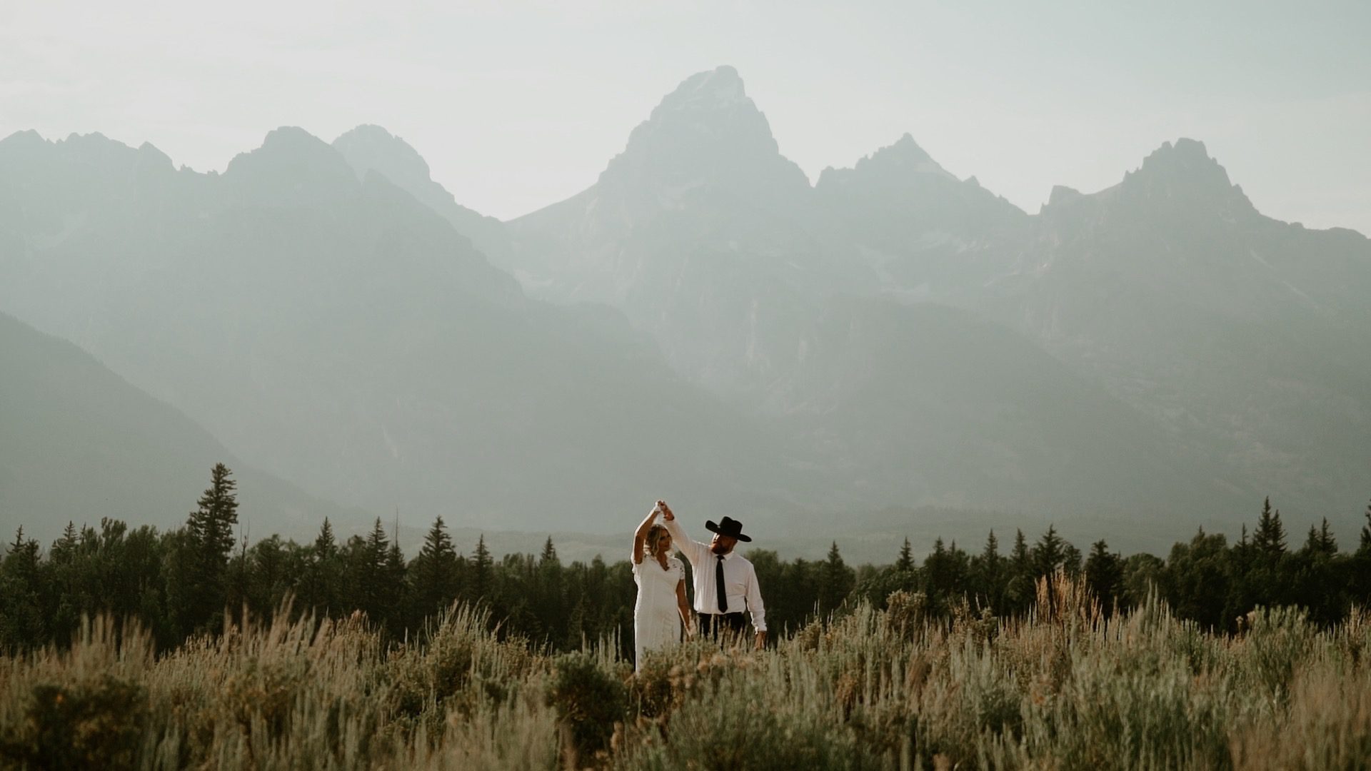 Grand Teton national park adventure wedding film