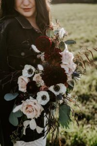 moody flowers bouquet