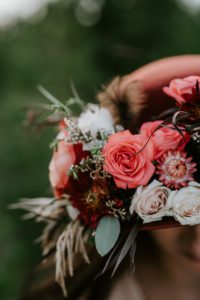 floral hat