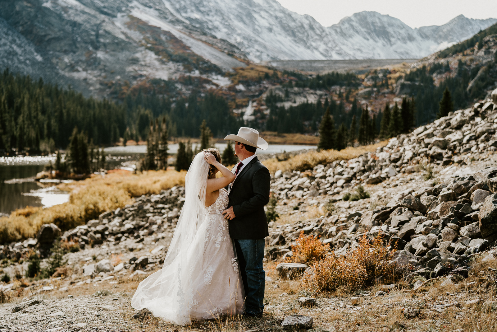 full day fall elopement timeline
