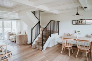 Sunset Cottage vacation rental in Granby, CO as photographed by Basecamp Visual, a Colorado brand photographer.