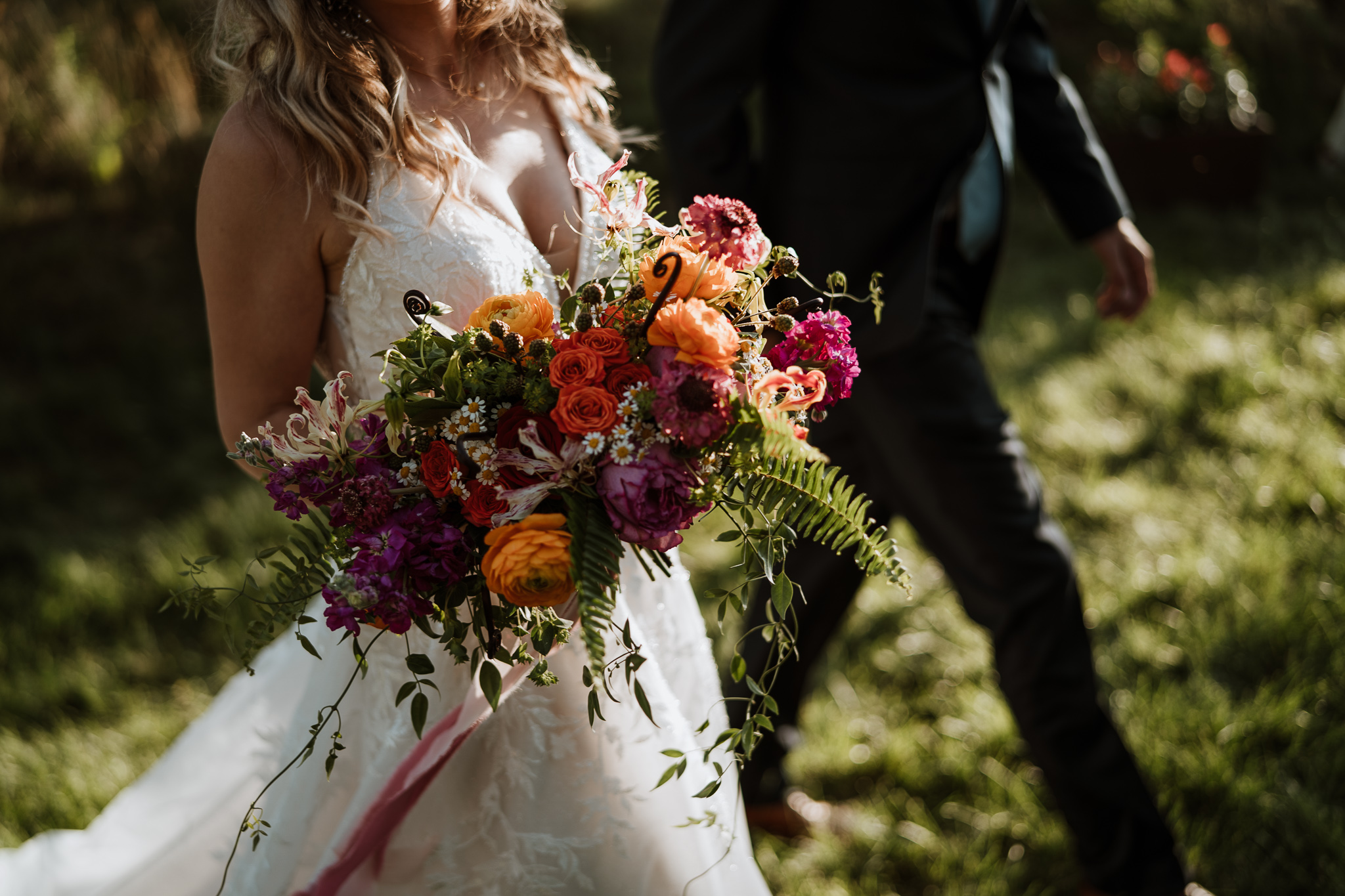 Wedding bouquet by Garden of Eden, photographed by Basecamp Visual.