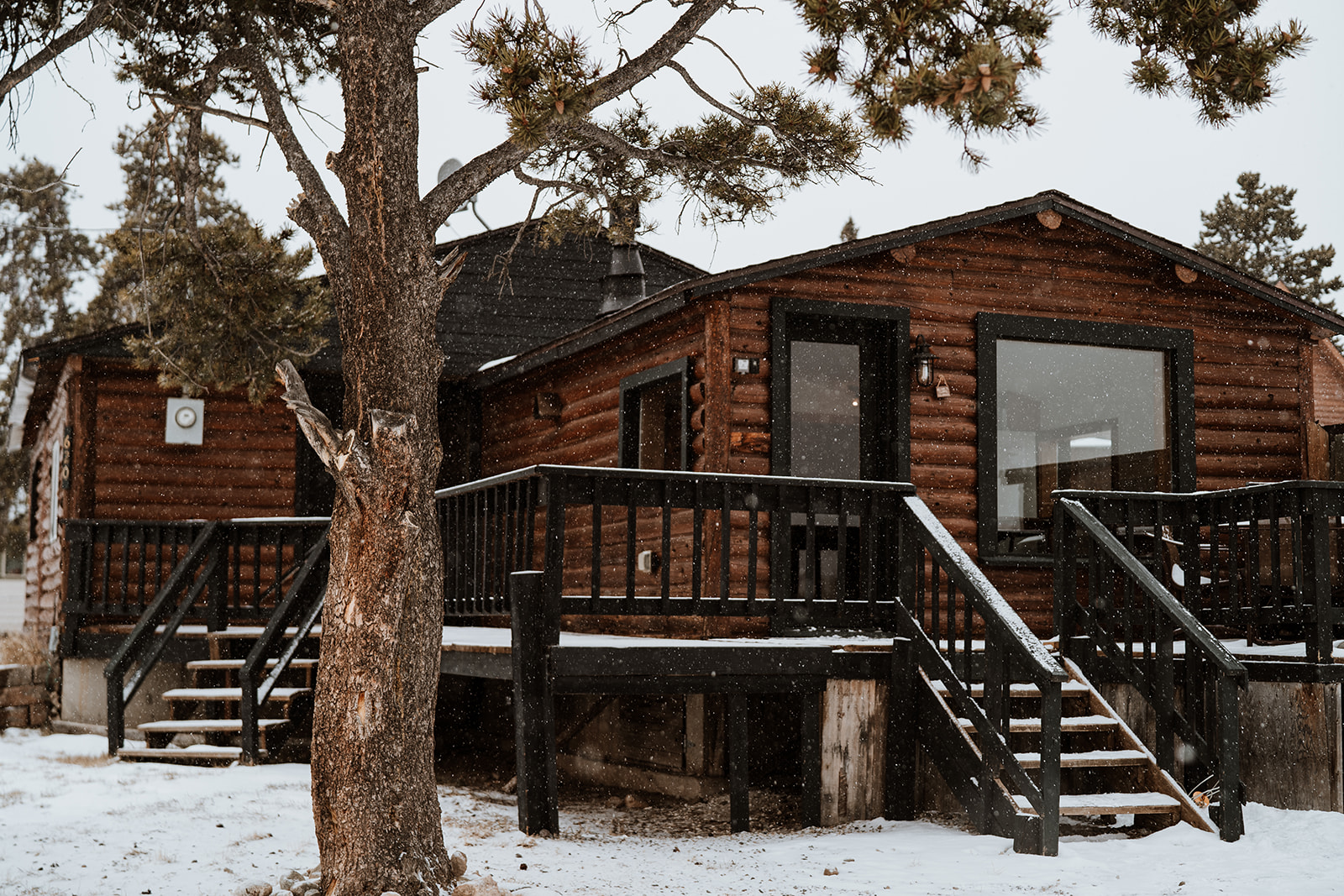 The Fairplay Cabin, in Fairplay, CO, as photographed by Basecamp Visual.