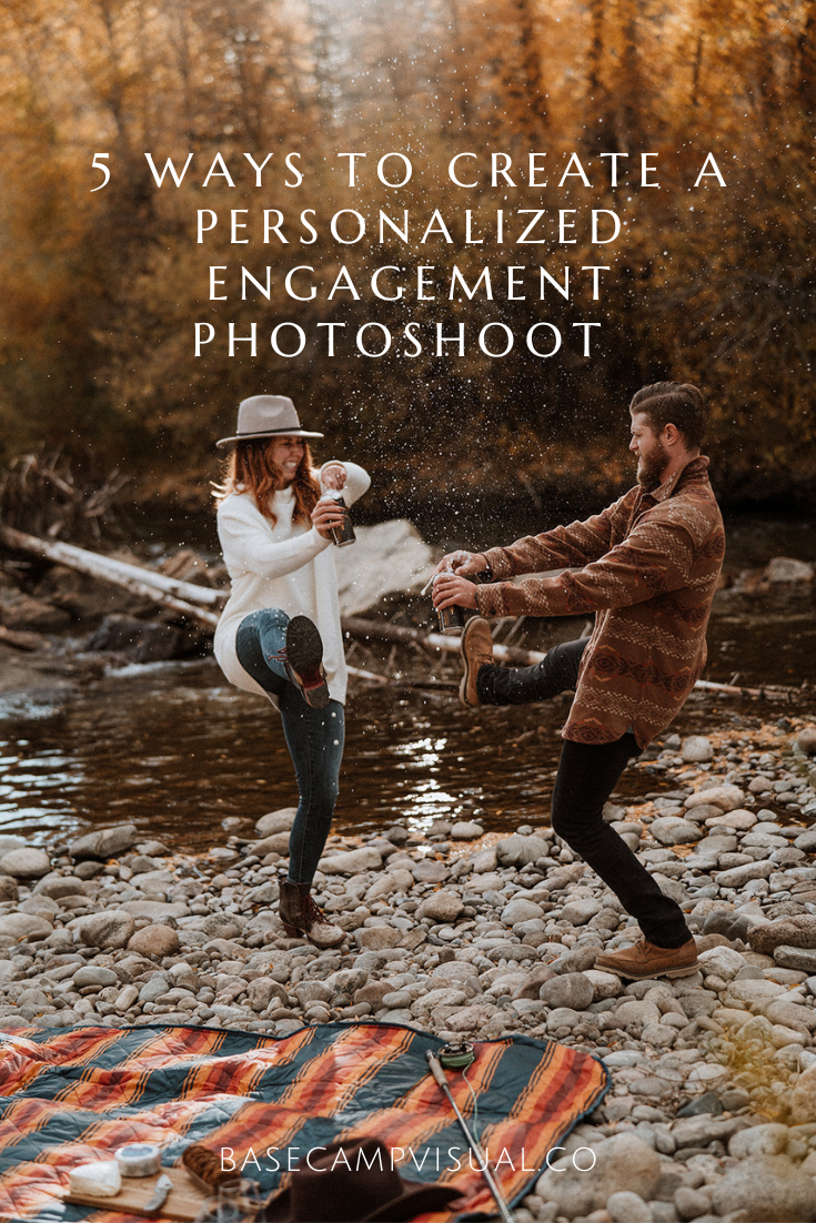 ideas for having a personalized engagement photoshoot