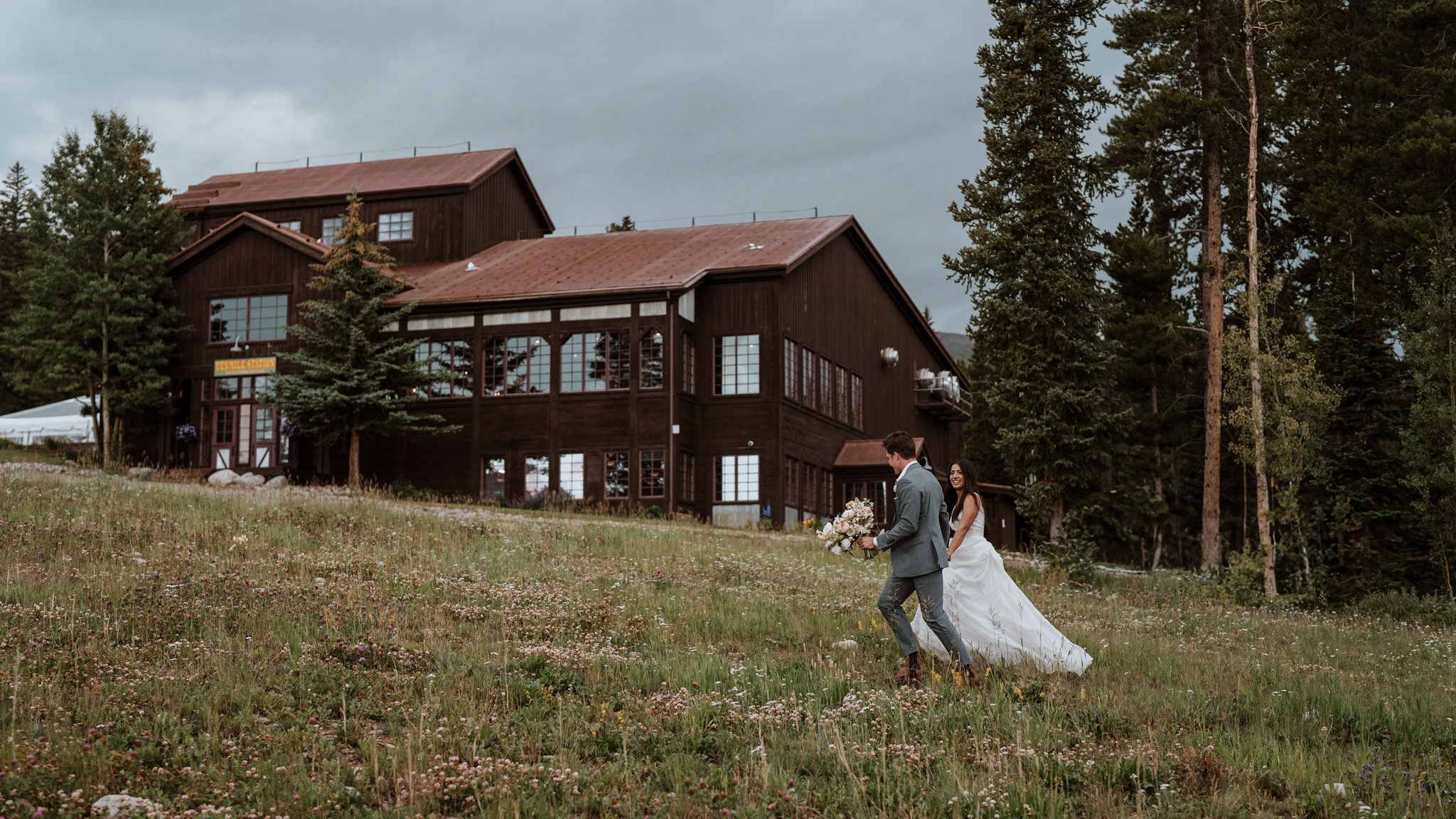 Breckenridge Mountain Wedding Ten Mile Station Basecamp Visual