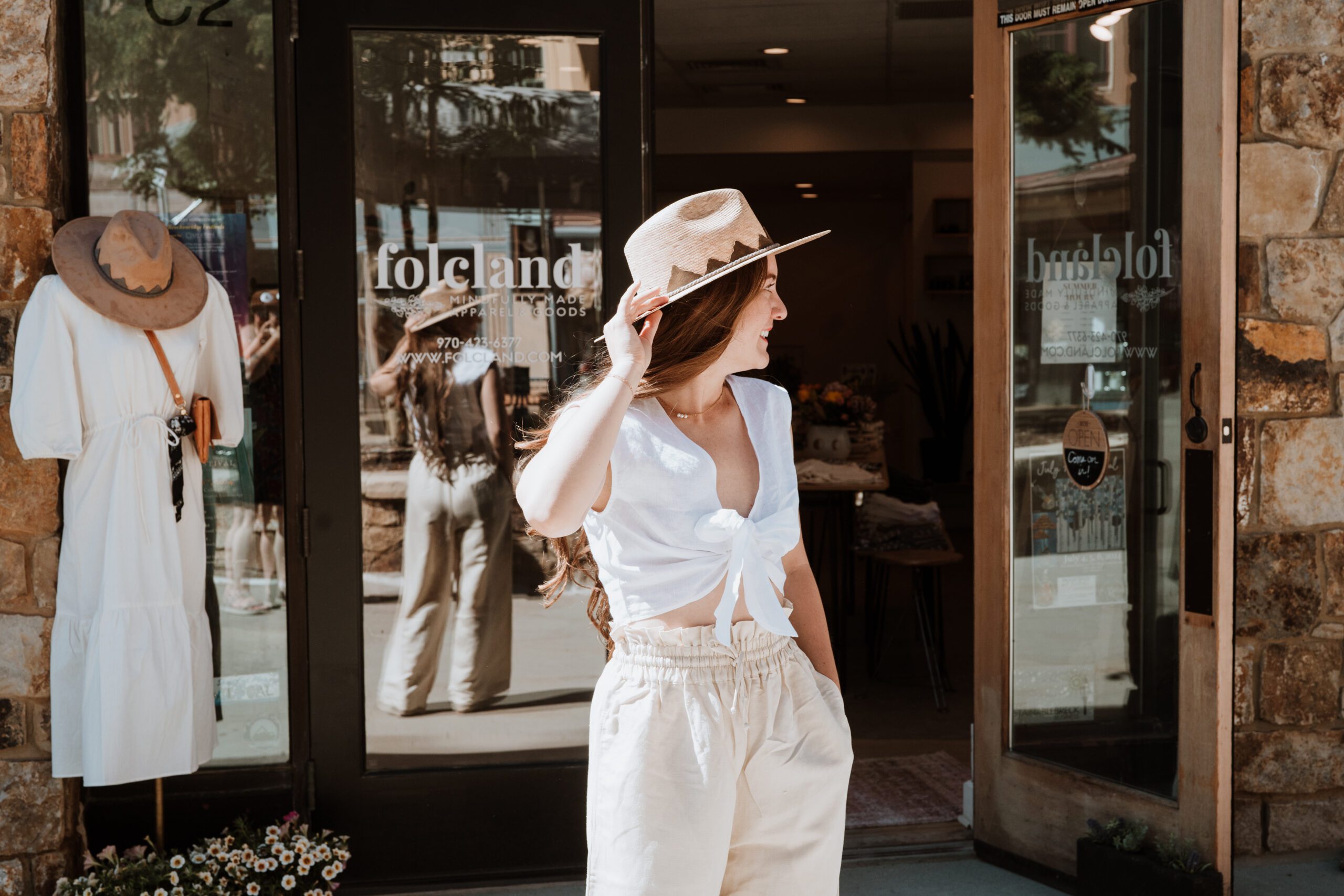 shopping in Breckenridge; basecamp visual brand photographer